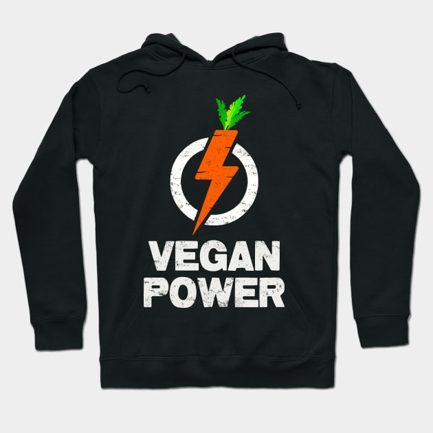 Vegan Power Hoodie by AllWellia